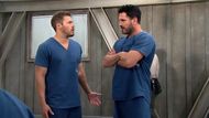 Liam and Bill got father-son group rates behind bars on The Bold and the Beautiful | Image: CBS